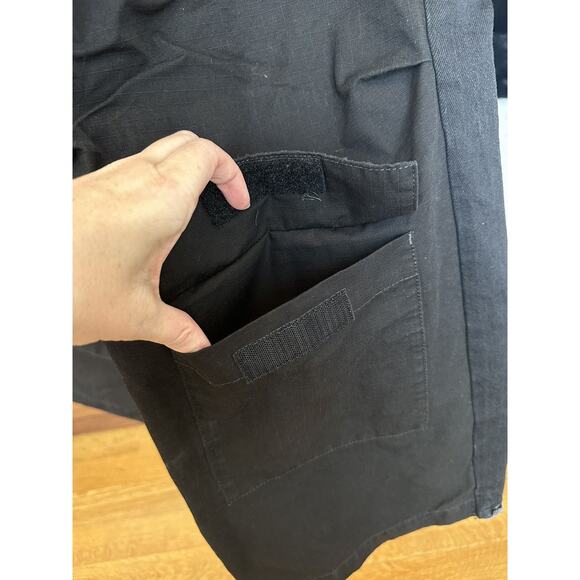 Balenciaga Hybrid Cargo Jeans Black SS22 Japanese Denim size S - Picture 8 of 13